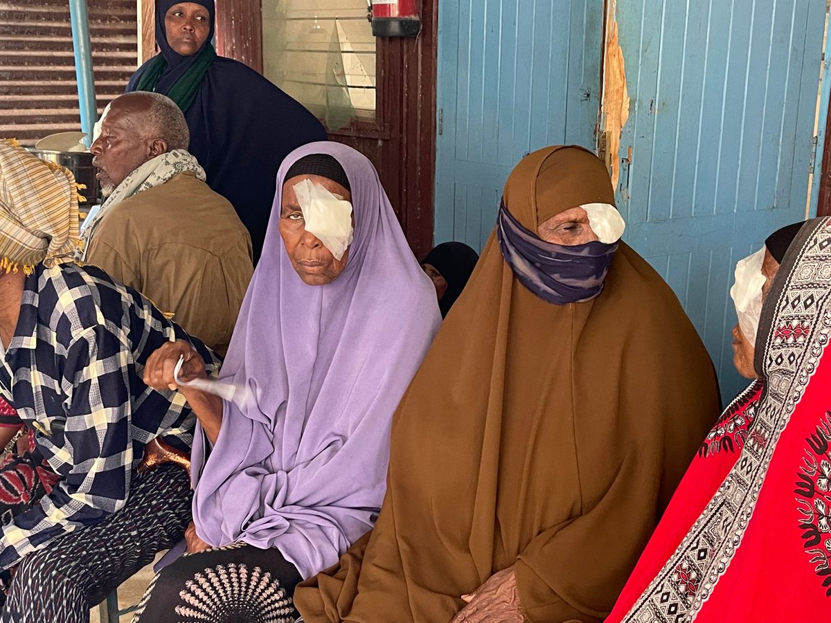 The first squint repair surgery in NE region was successfully done in Dadaab SC Hospital. Equally eye and cataract surgeries was done with beneficiaries for both paeds (27 clients) and adults (309) <a href="/Nathif_J_Adam/">Gov. Nathif J. Adam, EGH</a> <a href="/anadhir/">Ahmednadhir Omar</a> <a href="/MOH_Kenya/">Ministry of Health</a> 
Thank you our partner vision light