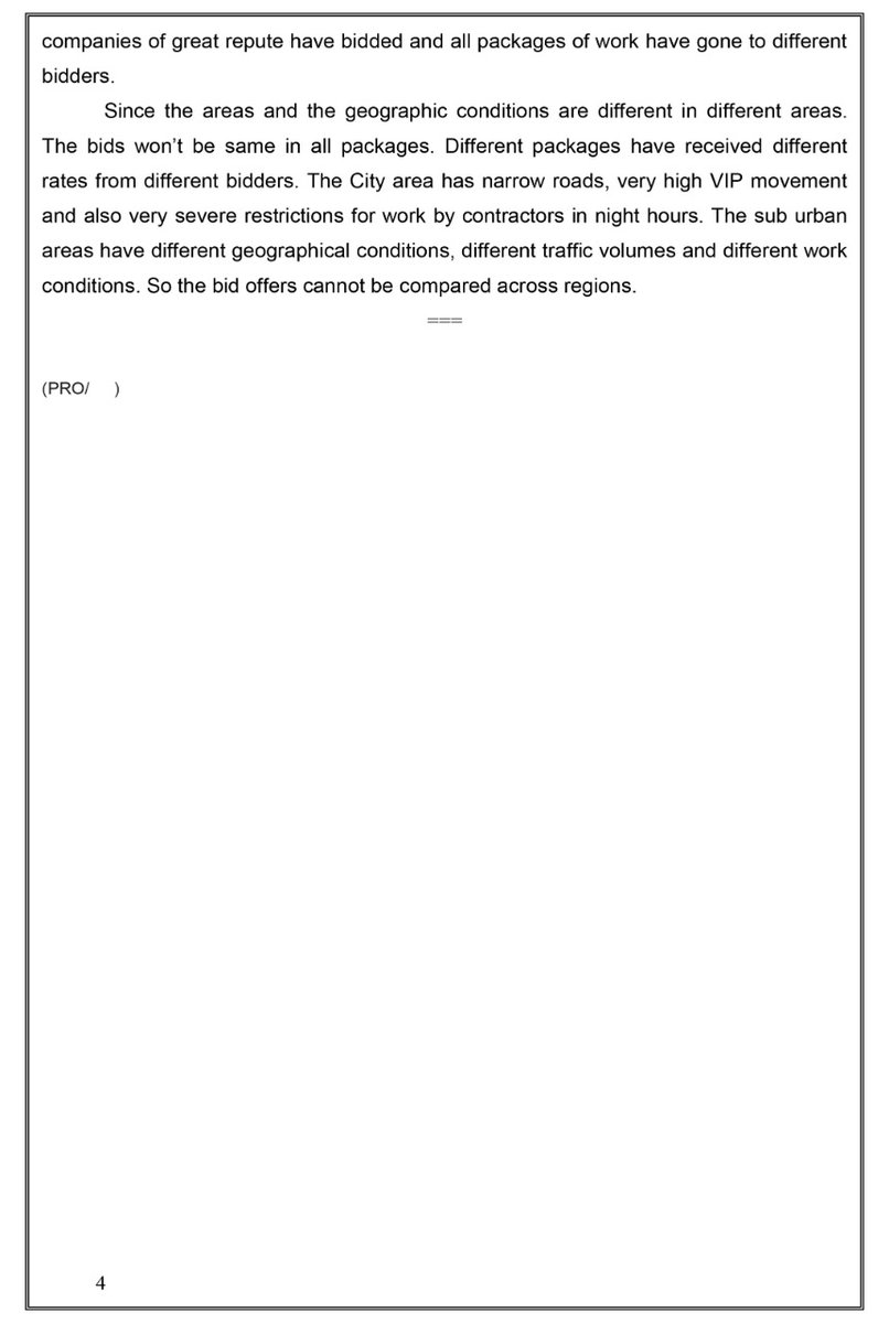 Concretisation of the 397 kms of roads – BMC’s tendering process is transparant #Transperancy