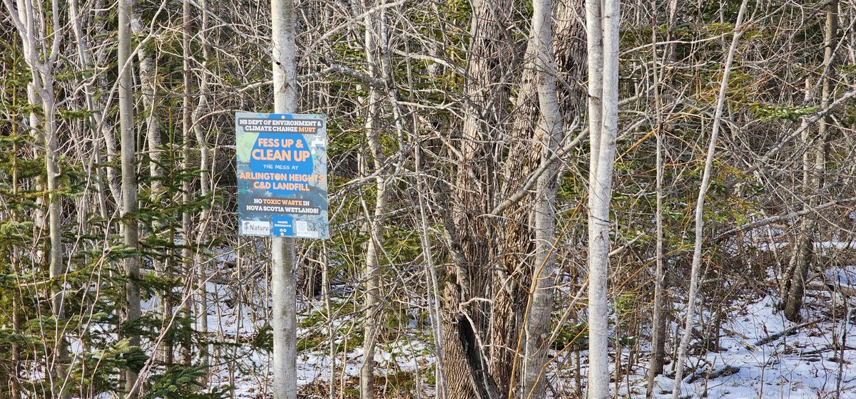 WaterkeepersNS's tweet photo. More people passionate about the health of the environment and of future generations. Thank you! 🙏🌍💧
#AnnapolisCounty #NorthMountain #District3
#ToxicDumping #FailureToEnforce
#FessUpAndCleanUpArlingtonHeights
#EnvironmentalJustice https://t.co/Vi9uJQR6aI