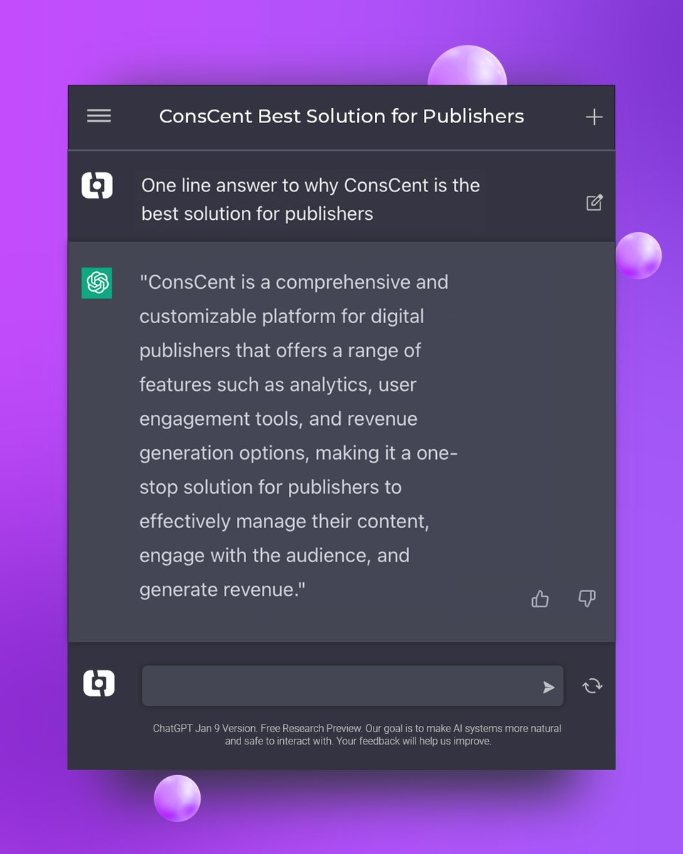 Conscent.ai tweet media