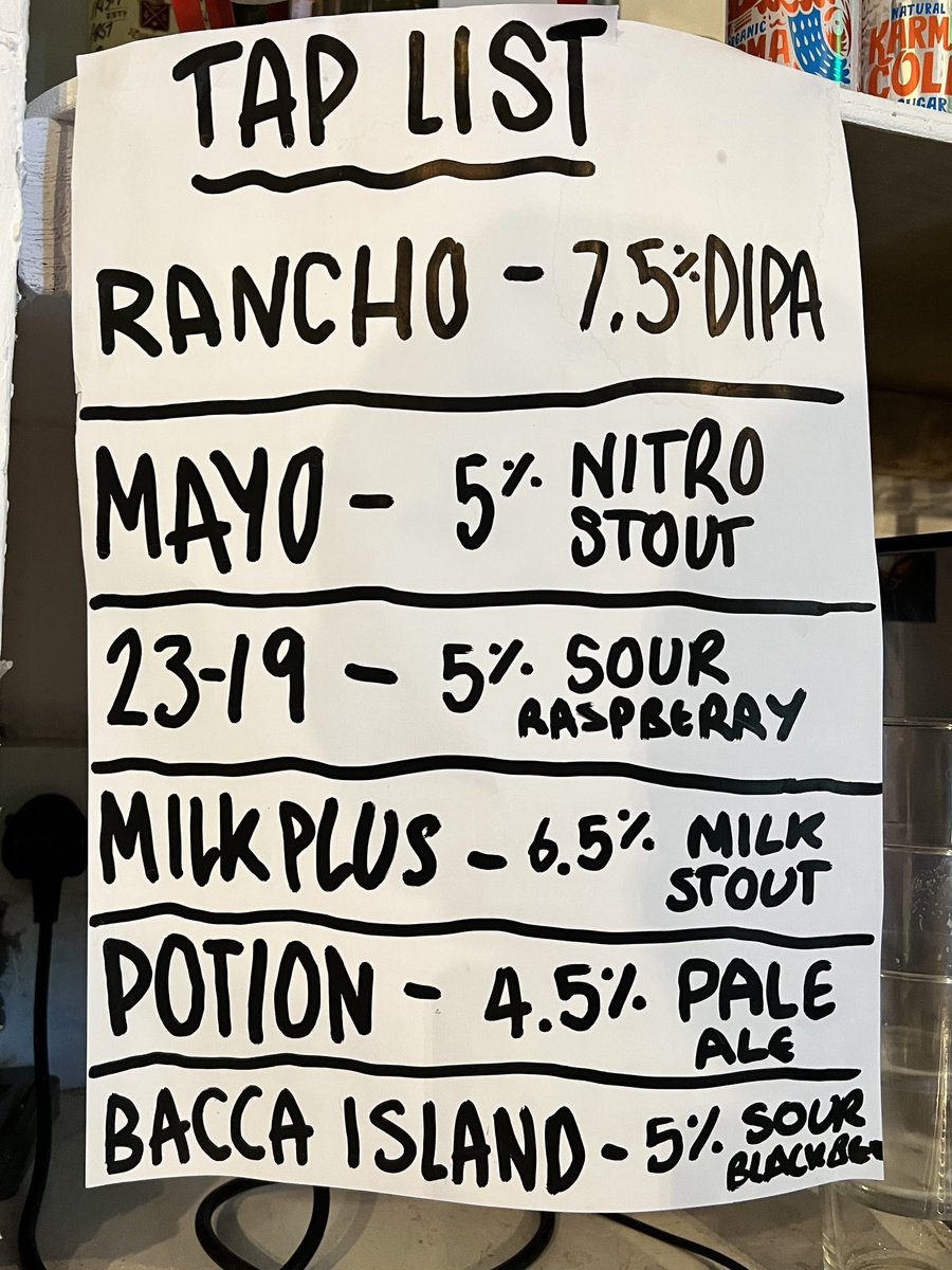 DigBrewCo's tweet image. Tap list anyone? 

#craftbeer #beer #citycentre #Birmingham