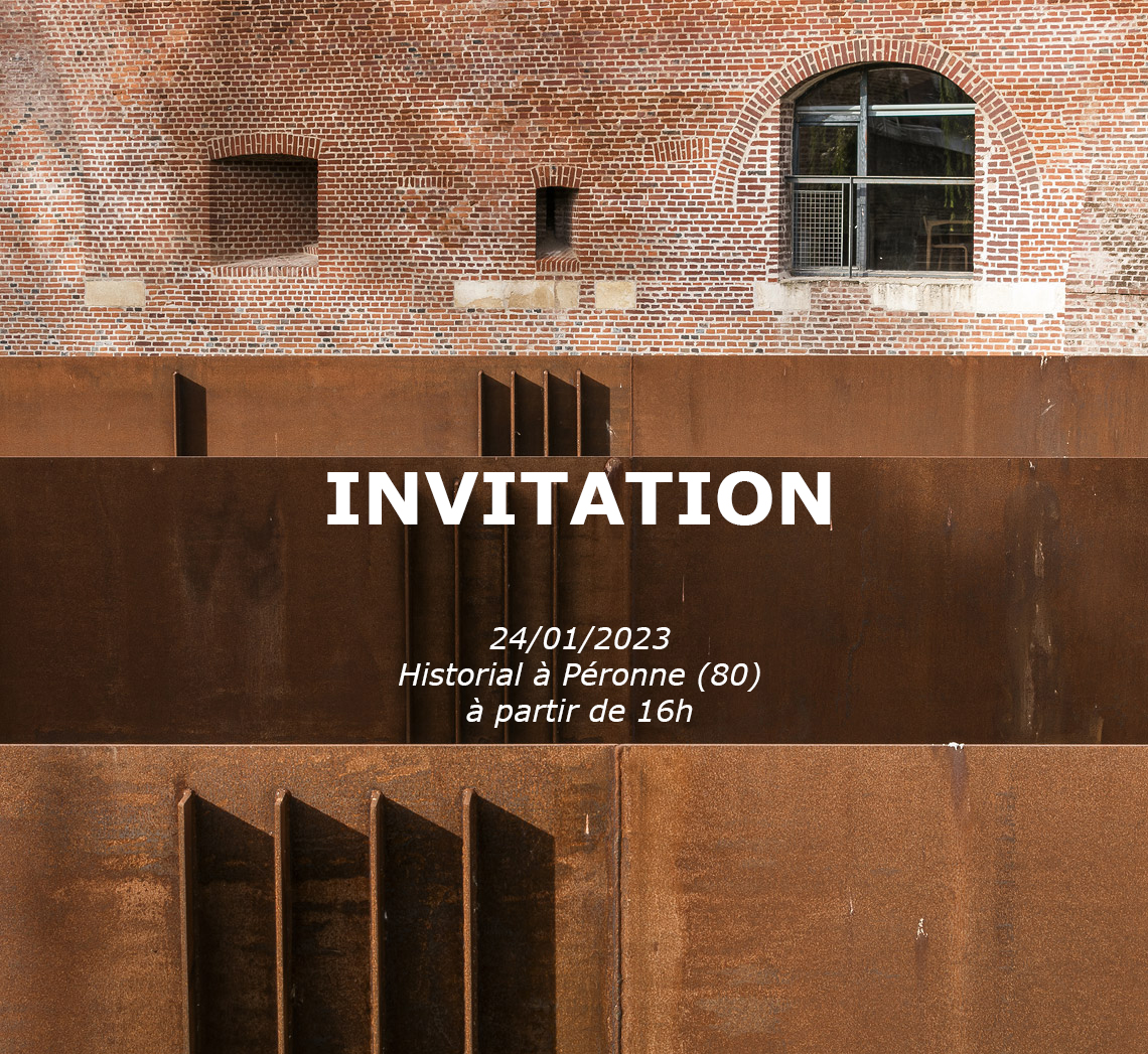 Le CROA HdF a le plaisir de vous inviter le mardi 24 janvier 2023 à partir de 16H, à l'Historial de Péronne (80) à son Assemblée annuelle et à la présentation de ses vœux. 
Il est nécessaire de vous inscrire en suivant le lien ci-dessous :
my.weezevent.com/assemblee-annu…