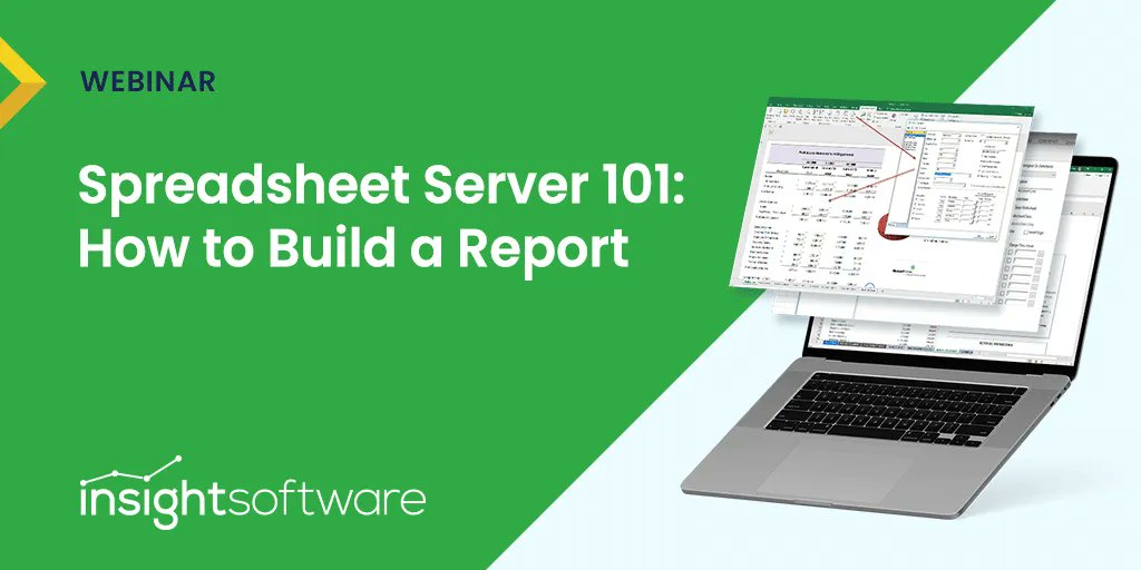 insightsoftware's tweet image. Whether you&apos;re new to #SpreadsheetServer or looking to level up your skills, this webinar is for you! Join us on January 19th as seasoned expert Mike Wiley covers:

📊 How to build a report from scratch
📊 When to use formulas
... &amp;amp; more!

Register today: bit.ly/3vCAWnX