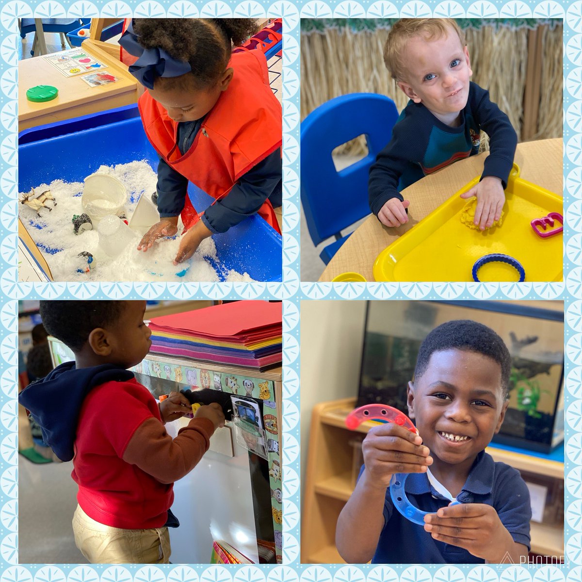 Head Start students in Ms. LeighAnn and Ms. Brandi's class LOVE learning. They have really captured the students engaged and excited!  Great Job! #WBReLearning #WBRProud
