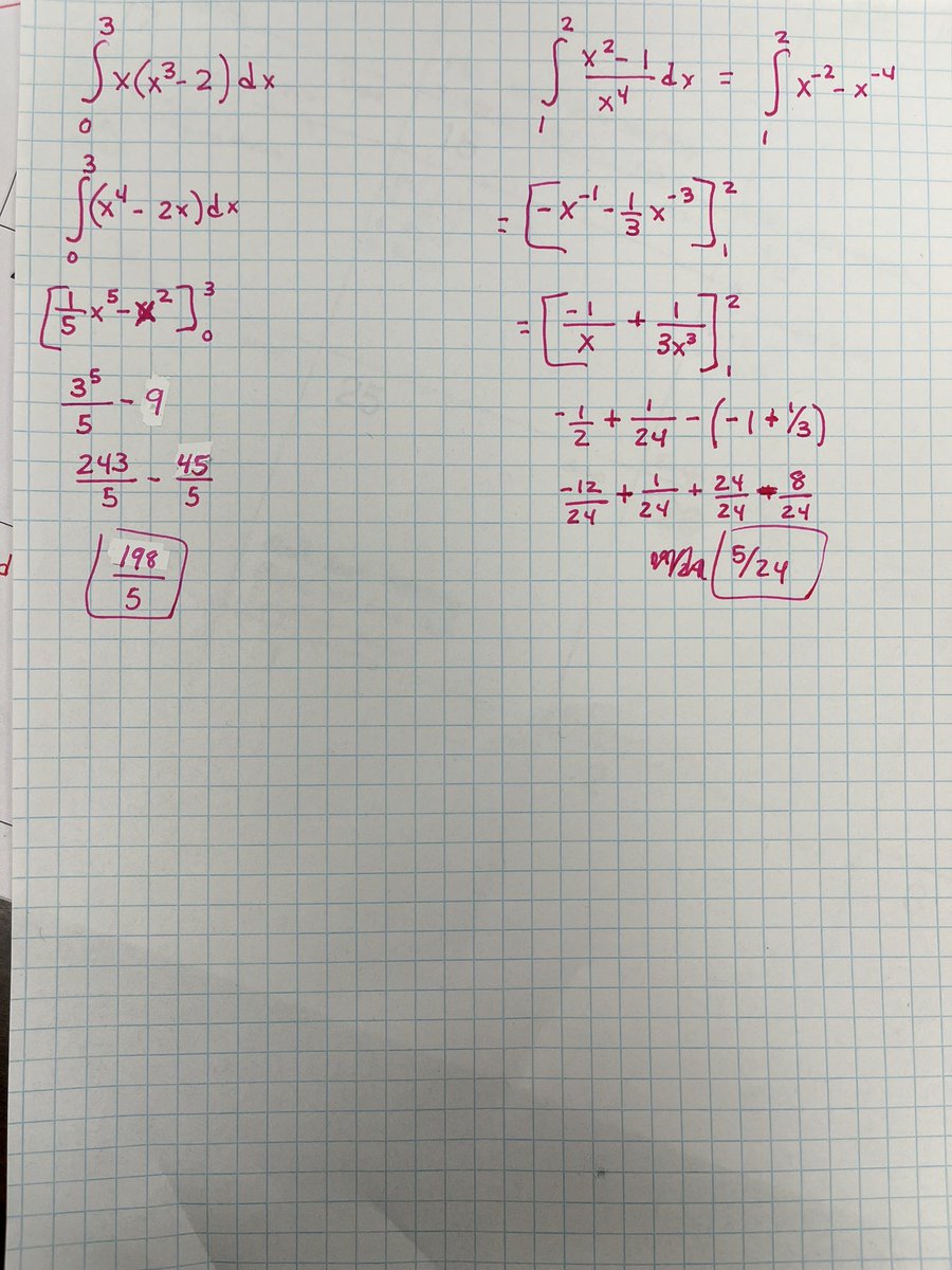 AB: last two problems today