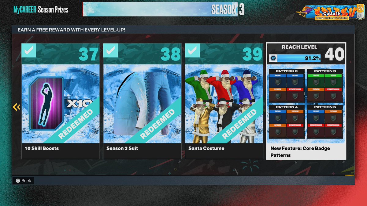 Cotto1k's tweet photo. @Ronnie2K 91.2% at 10:30AM ET and I couldn’t play another game because of “maintenance”. I feel robbed. https://t.co/nwKcuPgusR