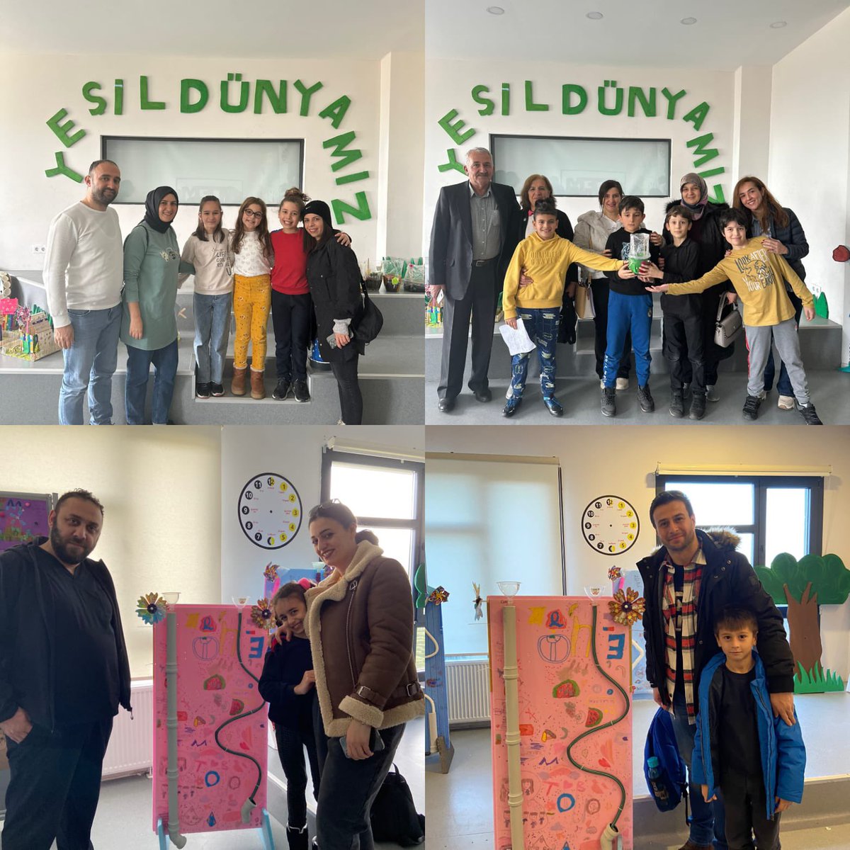 Rize_BK's tweet photo. STEM (Science, Technology, Engineering, Mathematics) eğitimi ile İlkokul STEM Junior Programımızın ikinci teması olan “Yeşil Dünyamız”kapsamında, öğrencilerimizin oluşturdukları ürünlerin sunulduğu “STEM Junior" fuarımız, velilerimizin ziyareti ile devam ediyor.💫 https://t.co/b2hl97c0qt