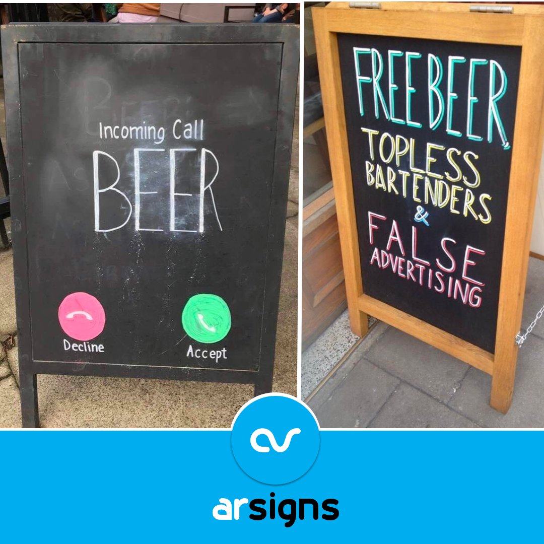 ArSigns's tweet image. It's Friday 🎉🥳🍾

We've chosen some very topical and high-level #signage for today's #FineSignFriday - can you guess where our minds are!?