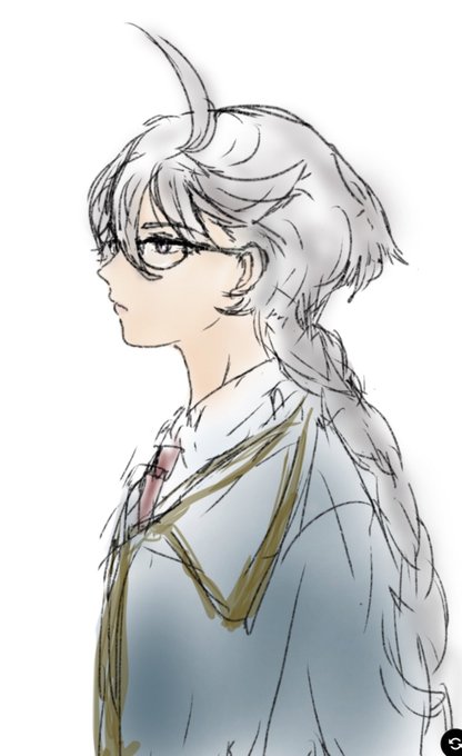 眼鏡&三つ編み ミオミオ 