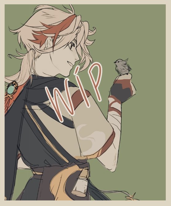 taikutsuno's tweet photo. #kazuha wip
I hope I can finish it 🥲 https://t.co/2PX9s6IQi9