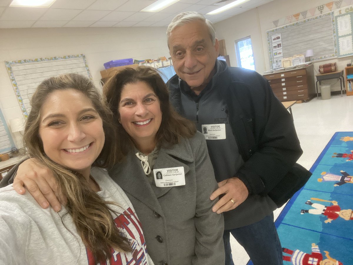 Look who came to surprise me at work today! MY PARENTS! My mom pulled the “mom card” and checked on the organization of my classroom, and my dad threw out as many “dad jokes” as he could in the 20 minutes they were here. 🤣❤️