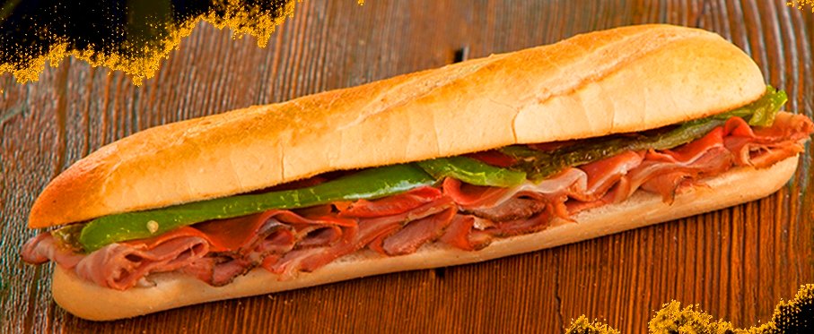 _LOVELYSPAIN_'s tweet image. In Spain, bocadillo refers to a sandwich made on a long, tubular barra de pan (the Spanish equivalent of a baguette). It might be stuffed with ham, pork, tuna, cheese or any other combination.
This Serranito is prepared based on meat fillets, serrano ham, peppers, tomato &amp;amp; sauce: