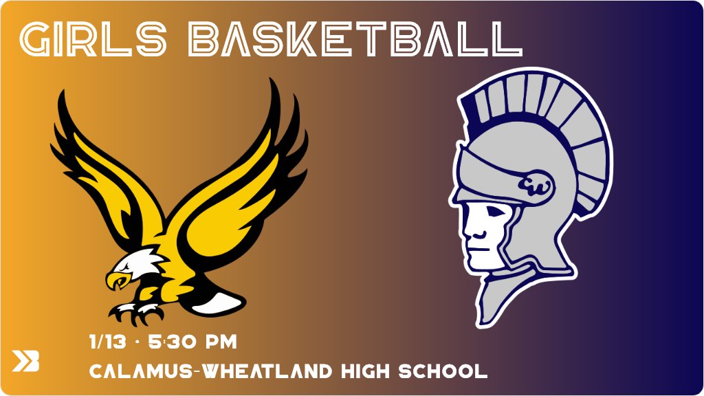 MidlandEaglesAthletics on Twitter "Girls Basketball (Varsity) Game Day