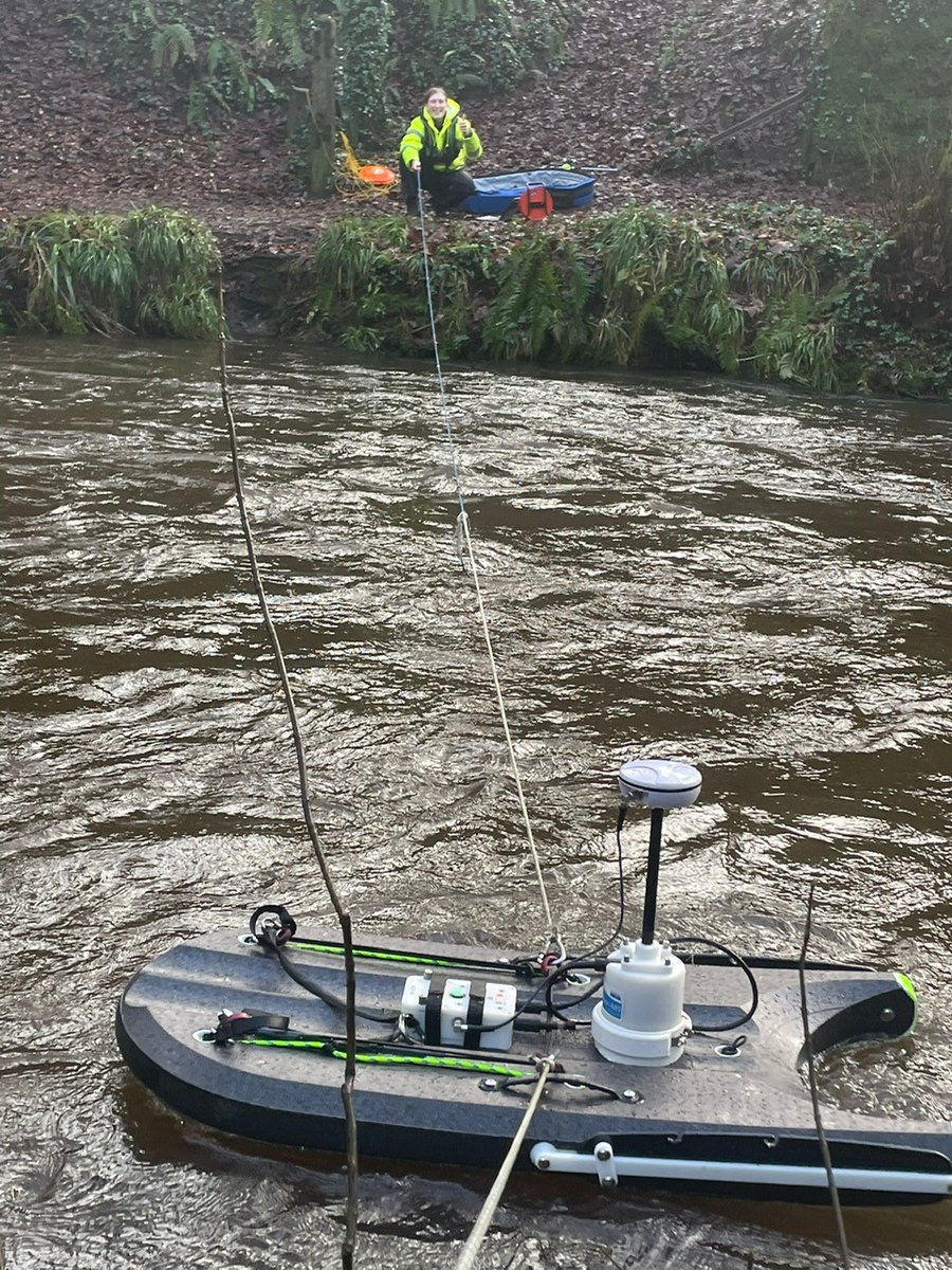 HydrometryEA's tweet photo. #GaugeOfTheWeek: Camel at Bodmin Dunmere. A transit time velocity gauge with radar level sensor on the bridge. Flow data used for #Flood Warnings and monitoring the River Camel, a 🇪🇺 designated SAC due to fish, otters, bullheads and river geomorphology. #Hydrometry https://t.co/CPNd3WQE7r