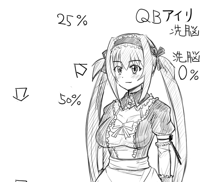 アイリ描いてます 