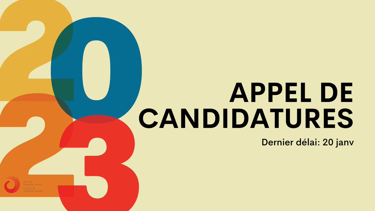 RAPPEL! Notre tarif Early Bird 🐦 se termine AUJOURD'HUI, le 13 janvier ! Envoyez vos soumissions avant 23 h 59 HE pour économiser de l'argent. buff.ly/3GVowhO