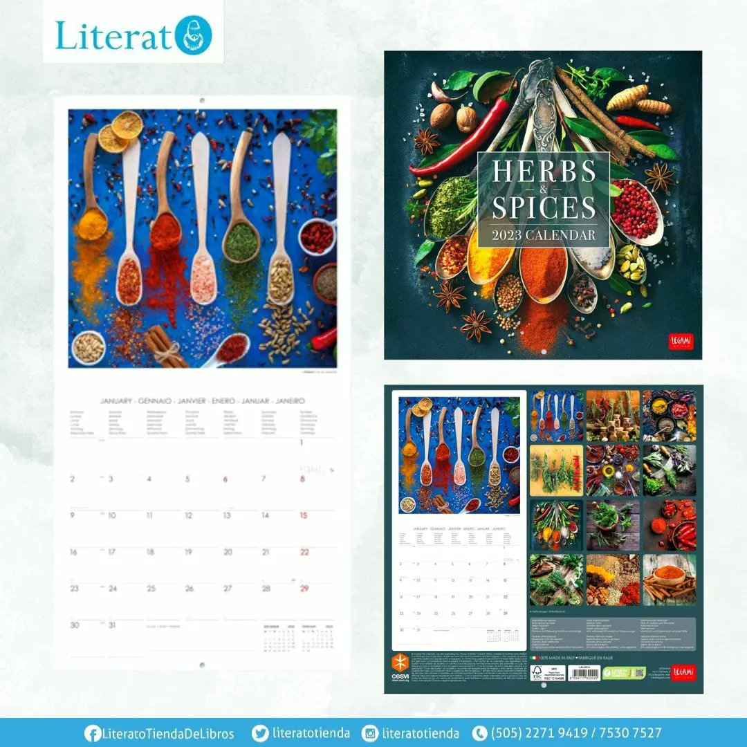 ¡DISPONIBLE CALENDARIOS 2023! 🗓

Contienen: 
- Planificador anual.
- signos del zodiaco 
- Días festivos internacionales 
- En 6 idiomas: Español, inglés, Francés, Italiano, Alemán y Portugués.

📍Centro comercial Metrocentro, planta baja módulo C-34.