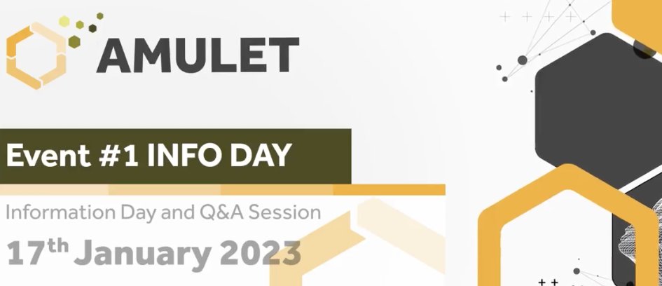 ClusterMech's tweet photo. 🗓 17 gennaio ore 10:00 @AmuletH2020 INFO DAY e presentazione della seconda OPEN CALL

✅ Per la registrazione
https://t.co/gHHLHOJkc7

#H2020 #EISMEA #INNOSUP #lightweight #AdnvacedMaterials #SMEs #SME https://t.co/KDiMWYyO76