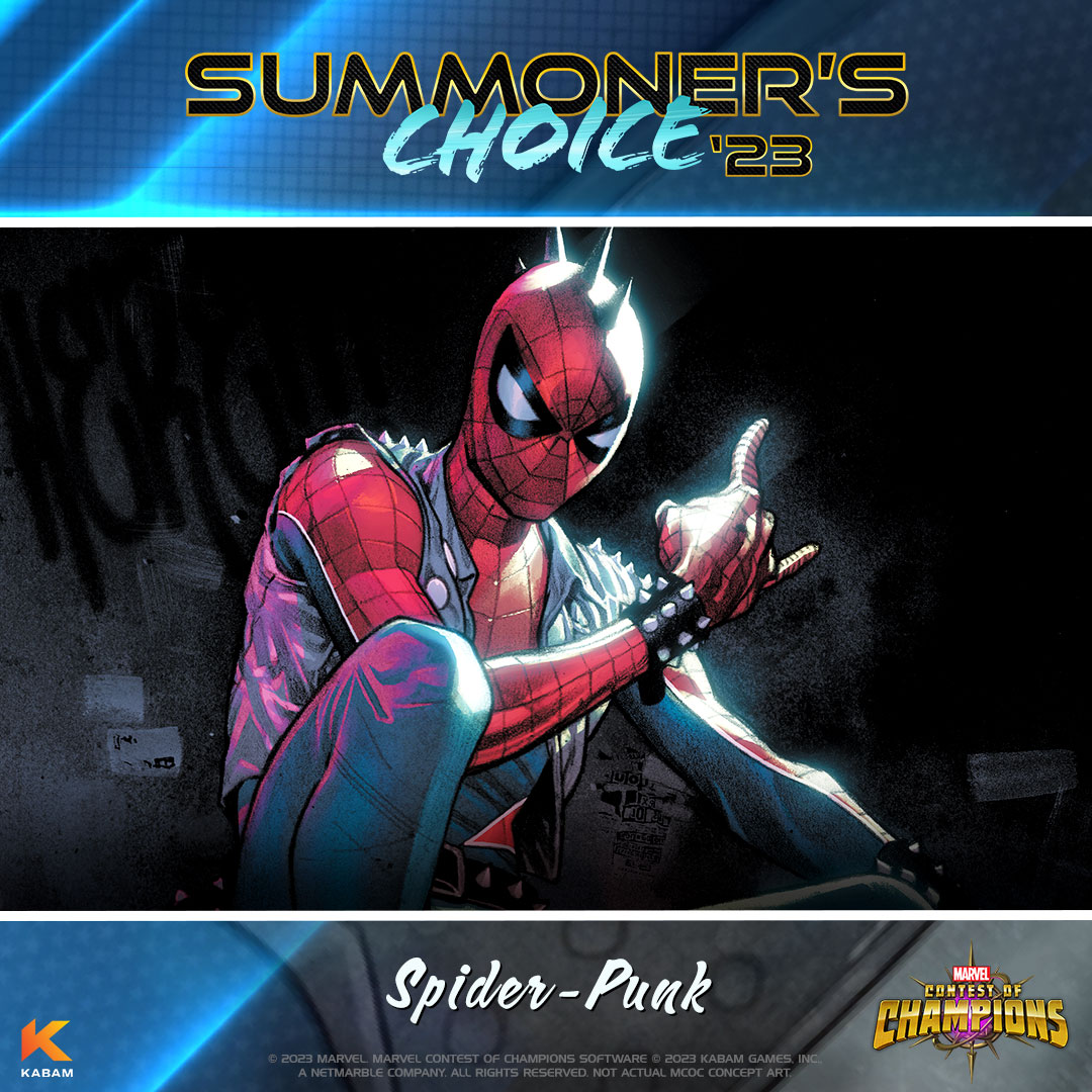 MarvelChampions's tweet image. 🔁 RT to vote for Spider-Punk for the Summoner's Choice Wildcard! #SummonersChoice2023