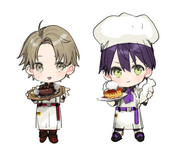 「chef closed mouth」 illustration images(Latest)