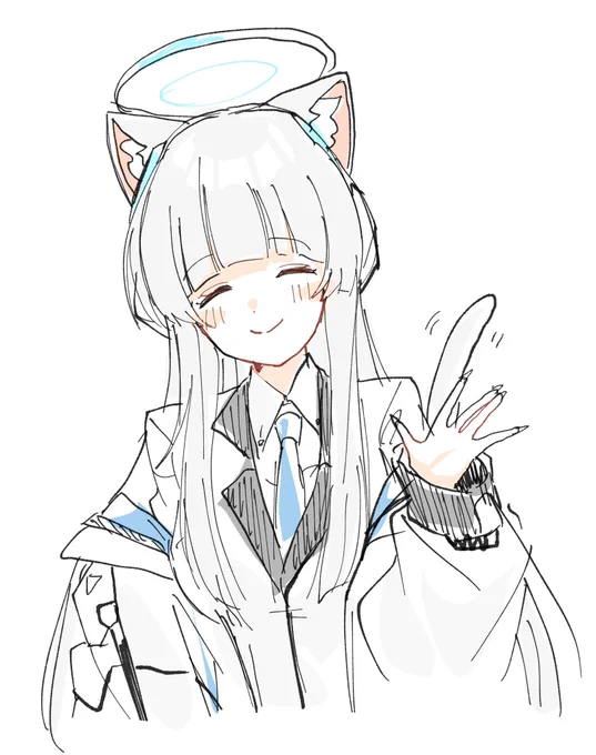 去年の落書きたち#ブルアカ 