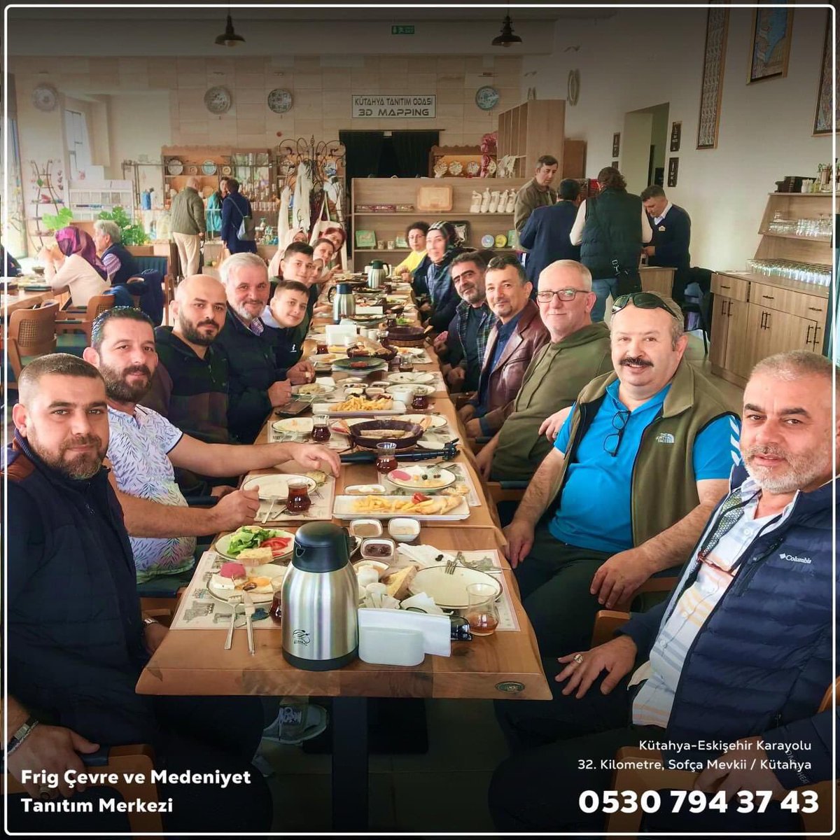 frigtm's tweet photo. Pozitif enerjileriyle Frig Çevre ve Medeniyet Tanıtım Merkezi'mizin çehresini değiştiren kıymetli misafirlerimize minnettarız! ❤️ Aile buluşmaları, kahvaltı organizasyonları ve kurum toplantılarında her zaman olduğu gibi yine bir numarayız... 😎
#Kütahya #FrigTM #FrigVadileri https://t.co/2hDJuR4aRV