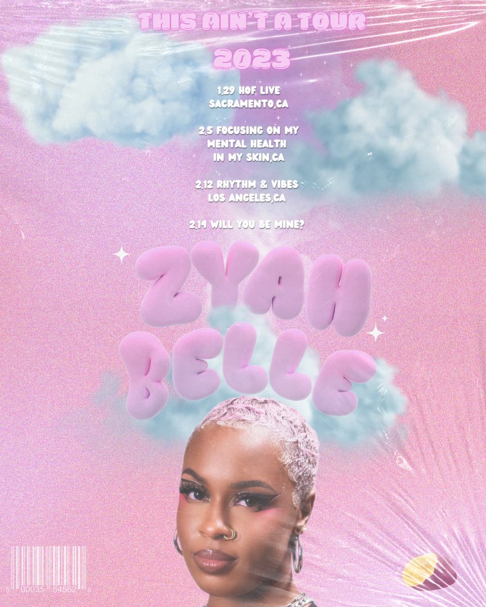 A lot of folks have asked when I’m going on my own tour. When I’m releasing new music. What’s next? And to answer that question. Ion know player be patient! 💕🍠🫶🏾

But for now cash me outside 1.29 at <a href="/HOFisbetter/">HOF</a>  and 2.12 at <a href="/VibesRhythm/">Rhythm n Vibes</a>