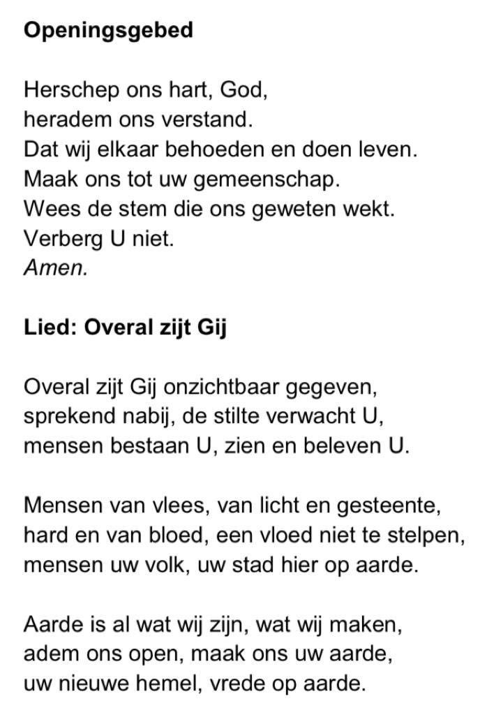 Fragment uit het getijdengebed van vanmorgen. #ochtendgebed
