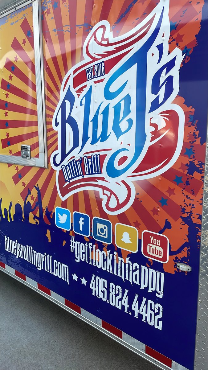 ValirHealth's tweet image. It's Food Truck Friday here at Valir Health! This week we've got @BlueJsGrill! Great food for our amazing staff and patients (and anyone else in the OKC area who enjoys a good food truck)