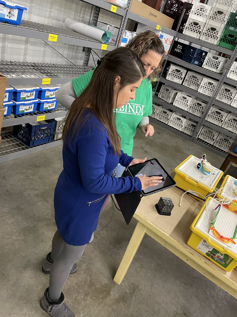 clefler12's tweet image. Did someone say playground? CSD’s STEM playground in action with our techie friends, watch out, students; you&apos;re tagged next! 
#CSD #PersonalizeCSD #CSDConnectedtoLead