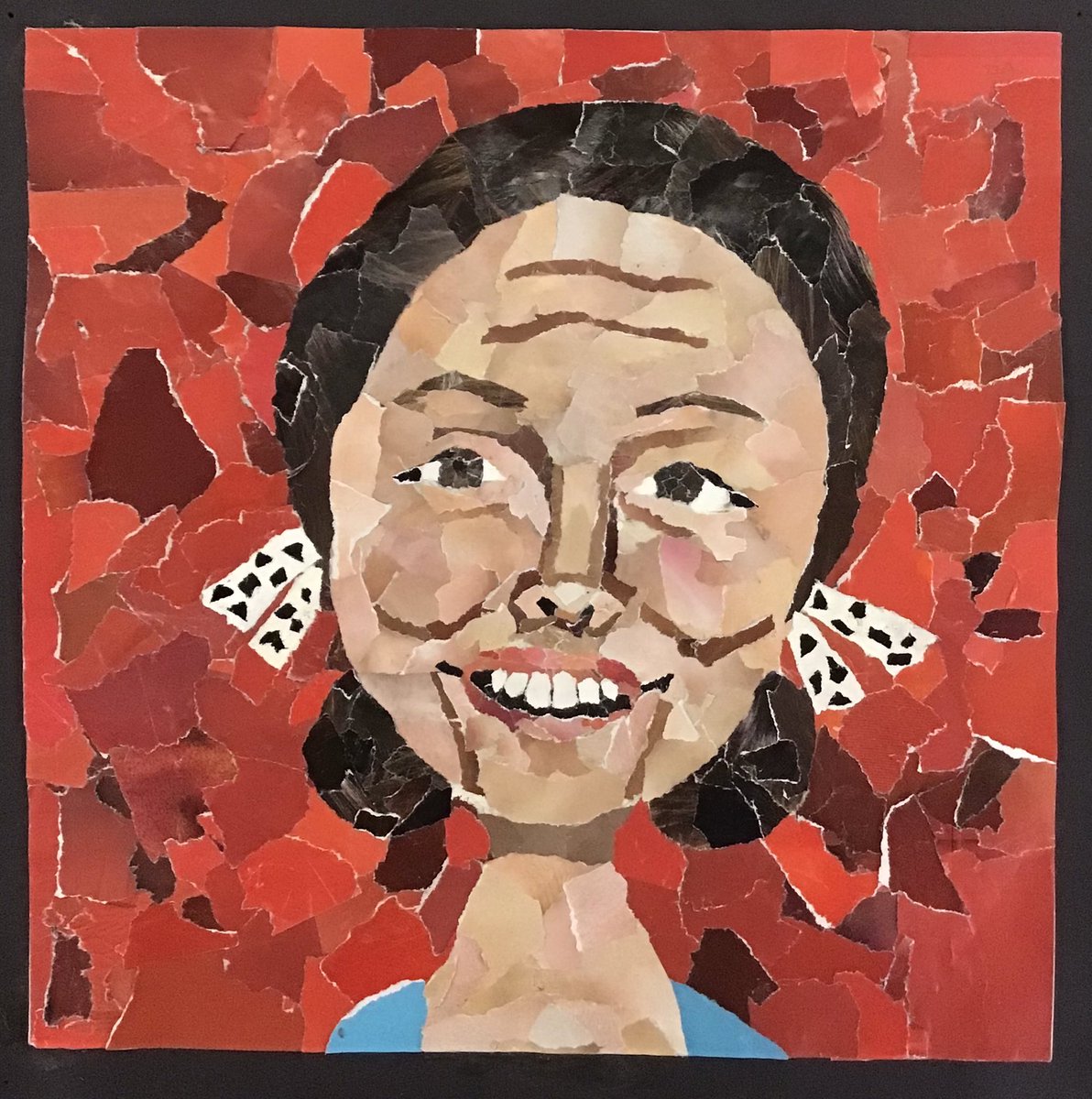 Studio Art 3 #collage #portraits #403art