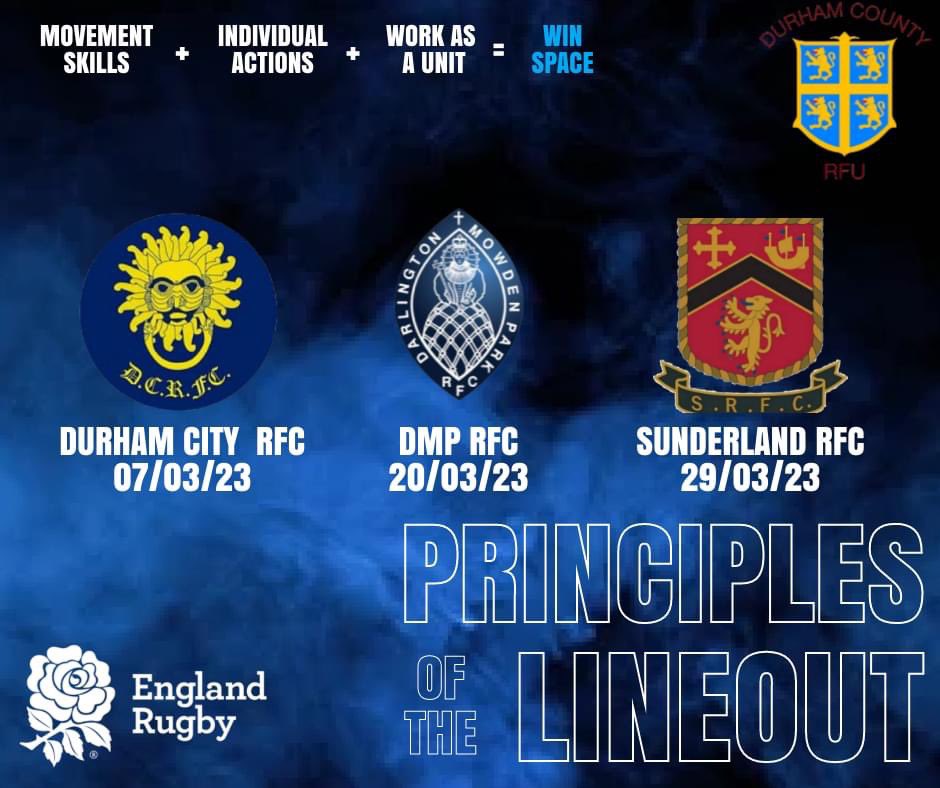 RFUNorthDev's tweet photo. The Principles of the Line Out is back!!!

Starting in early March, the North Development have placed 28 courses over the North of England to help you explore coaching the Line Out!!

To book on, head over to https://t.co/NNG8fYB4kO

#PoL #PrinciplesoftheLineOut #RugbyUnion https://t.co/jSTVkmDT6V