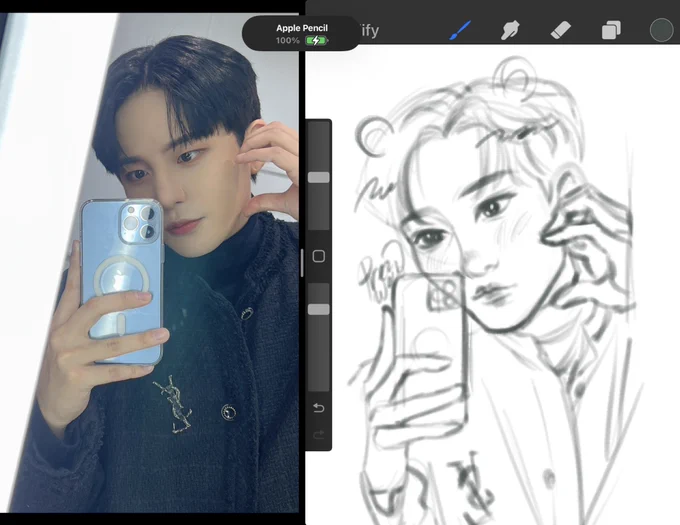 2023 is the year I learn to draw jongho #ATEEZ 