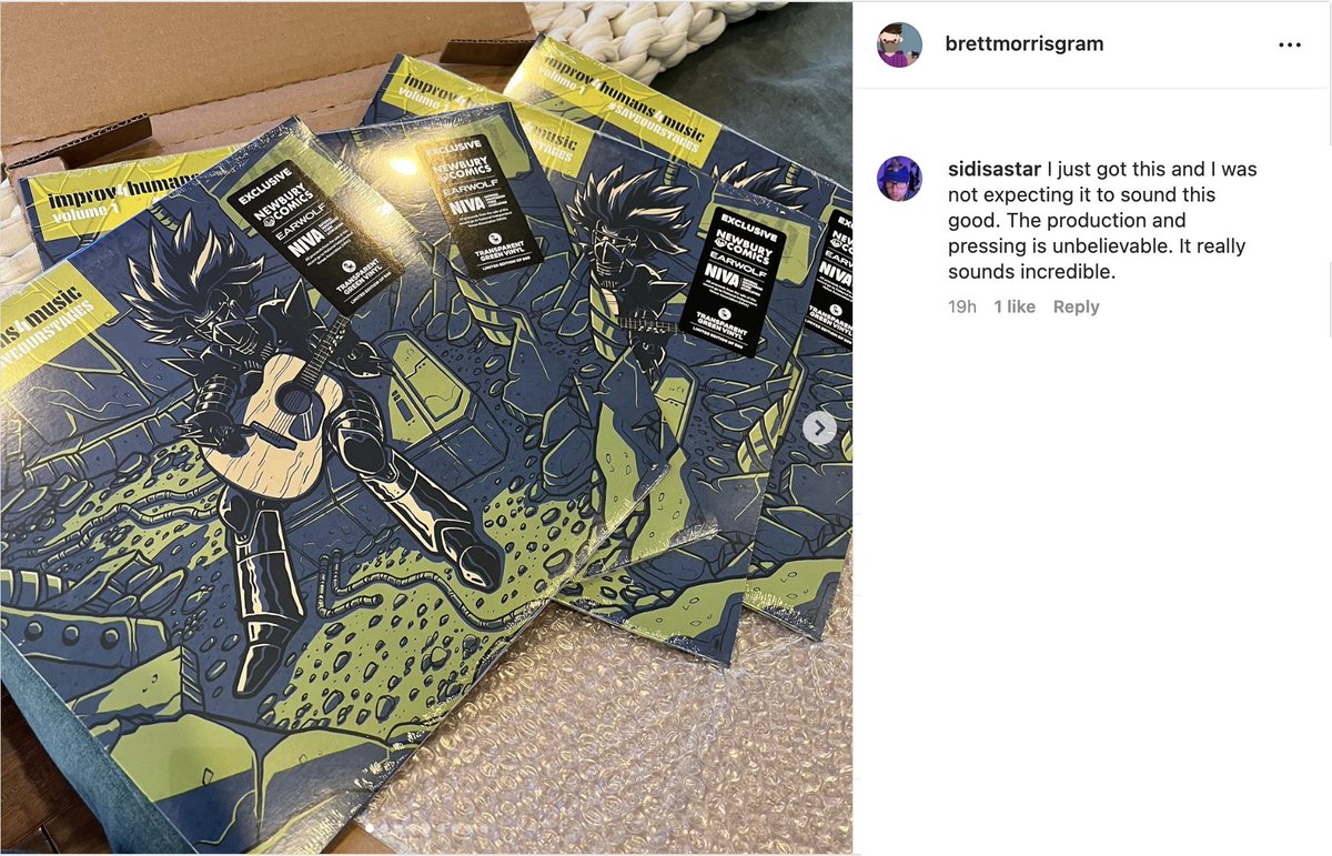 Reminder you can still pick up IMPROV4HUMANS4MUSIC on green vinyl. I just checked and it's only $10! wtf??

Support #saveourstages by getting a great record with 12 artists and 10 years of memories for @MattBesser and me.

Check the latest review below!

newburycomics.com/products/vario…