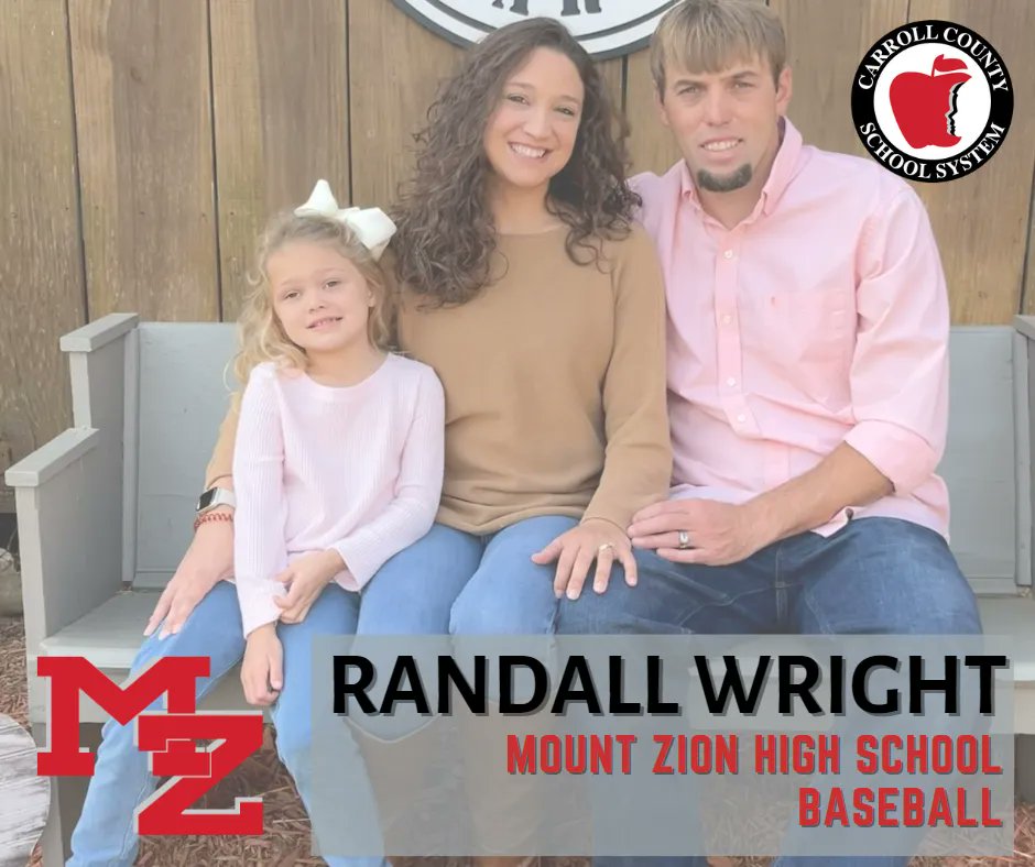 Coach Wright is a 2009 graduate of CHS. He earned a bachelor’s in health &amp; physical education from UWG in 2013 while playing baseball. In 2022, he earned a master’s in health &amp; physical education from UWG. Wright is entering his 8th year as the head baseball coach at <a href="/MZ_Eagles/">Mount Zion High School</a>.