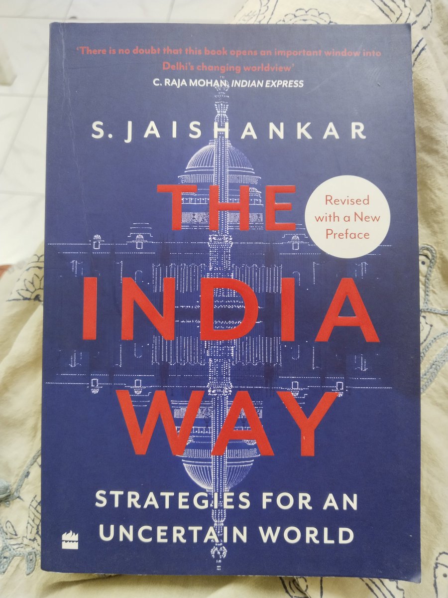 Pallavisms's tweet photo. @goodreads Dr. S. Jaishankar's The India Way and Aashish Chandorkar & Suraj Sudhir's Braving A Viral Storm. #JanuaryRead https://t.co/w6MudaESsp