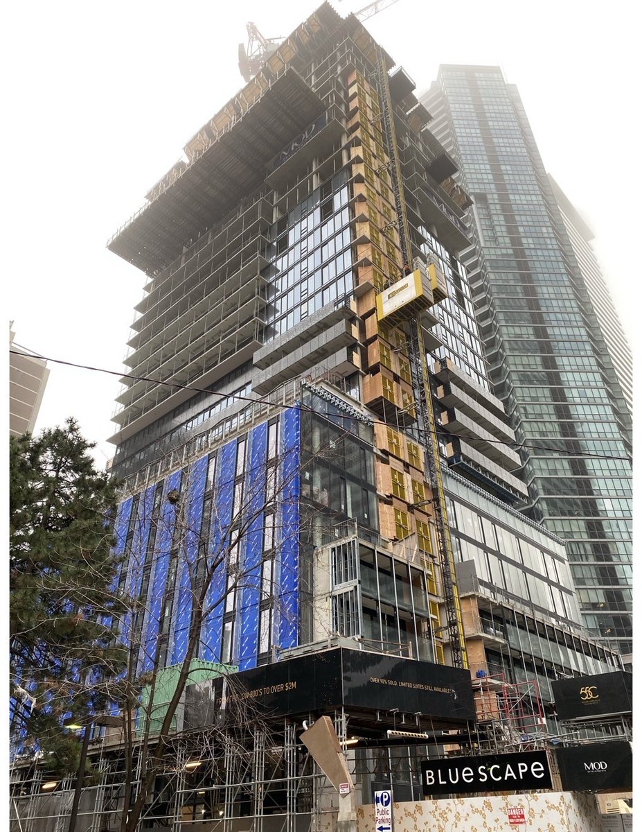 Great progress at 55 Charles