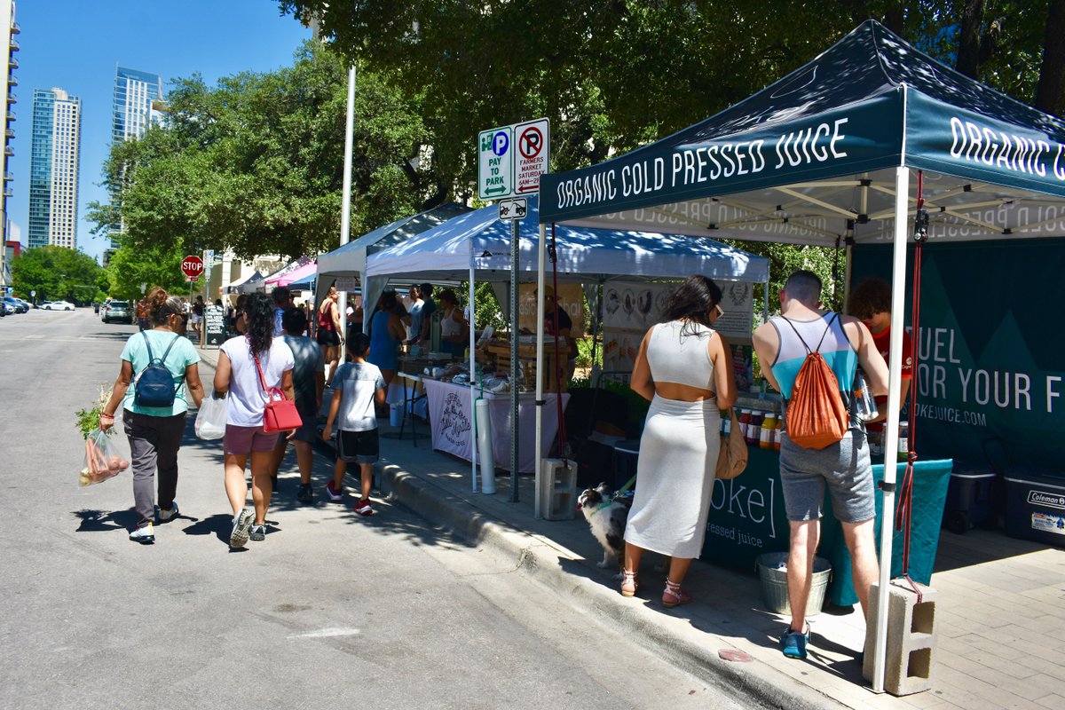 Is your goal to shop more sustainably or eat healthier? Stop by the Downtown Farmer's Market tomorrow morning from 9am-1pm!