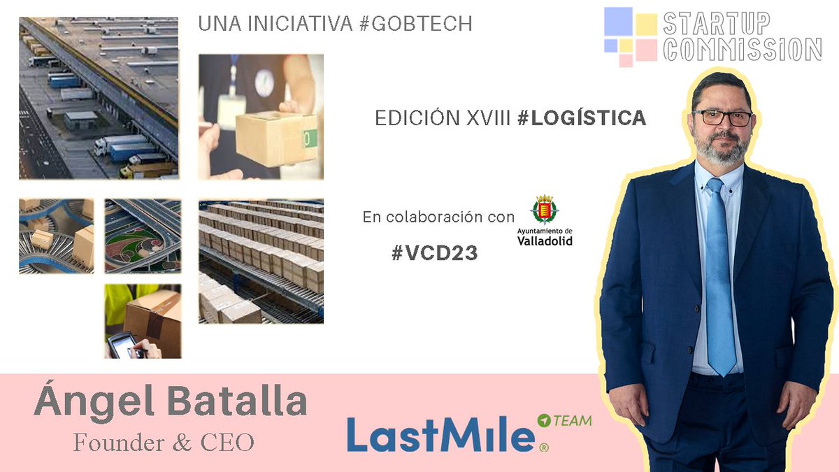 ¿Cómo resolver los problemas de #logísitica y #sostenibilidad en la logística de última milla en entornos urbanos? Ángel Batalla CEO @lastmileteam nos lo cuenta el 24 de enero durante el DemoDay de #StartupCommission y la Jornada #VCD23, aquí 👉bit.ly/EventbriteVCD23 @INNOLID