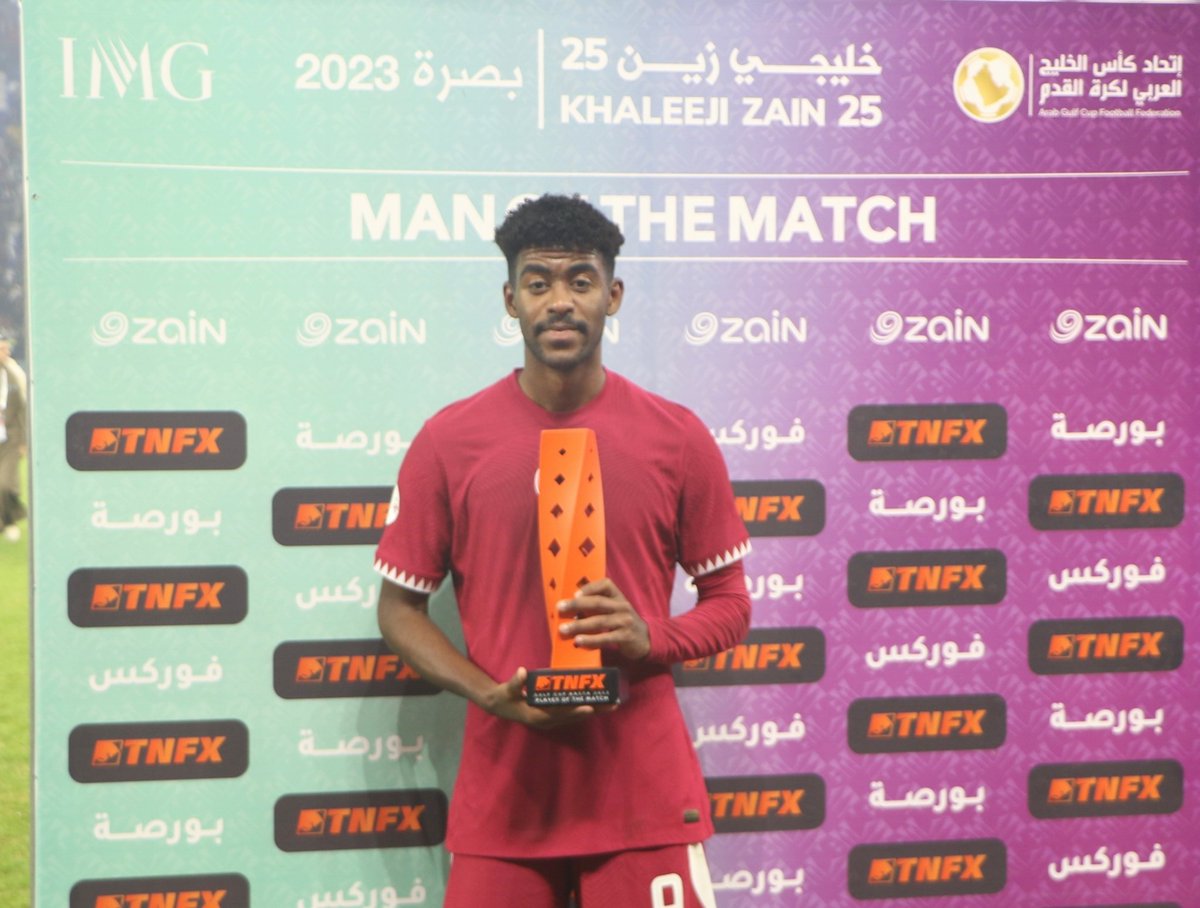 TNFXofficial's tweet photo. نبارك لمنتخب #البحرين الانتصار ونبارك "لمهدي آل حميدان" تتويجه بجائزة TNFX لأفضل لاعب في المباراة 🌟
كما ونبارك للمنتخب القطري انتصاره ونبارك "لتميم منصور مفتاح" تتويجه بجائزة TNFX لأفضل لاعب في المباراة
#البصرة #خليجي_25
#خليجي_زين25 #TNFX https://t.co/bPCfSCPdMq