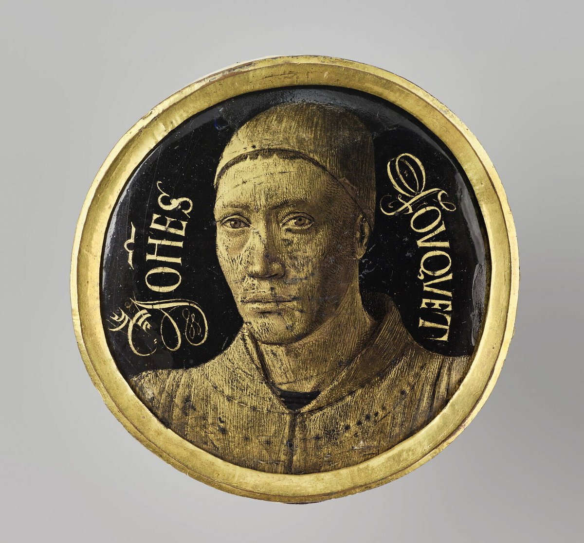 [#WorkOfTheDay]

Medallion: self-portrait of Jean Fouquet (c.1452 - 1455) 

📍 Richelieu Wing, Room 505
More info here 👉 bit.ly/3rwPCny

#DecorativeArts