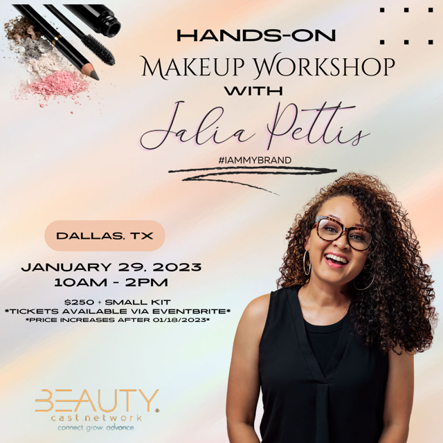 BCNHappenings's tweet photo. @jaliadp @3JayProductions, is one of our guest presenters at the January 30th Student Expo in @VisitGrapevine. Register today for her class Before Opportunity Knocks happening a day before the Student Expo.
#beautycastnetwork #jaliapettis https://t.co/oJ2CjqN7DS