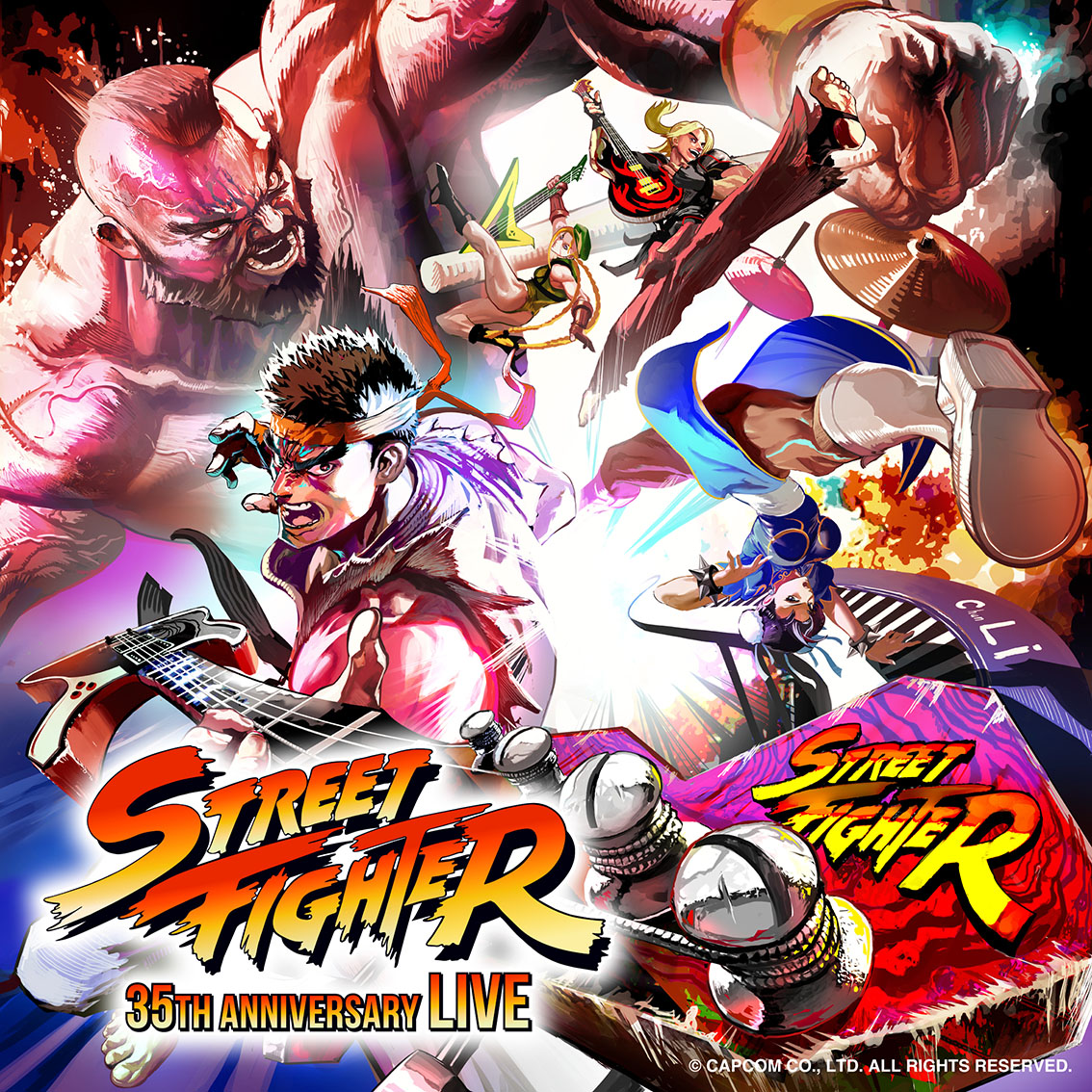 StreetFighter's tweet image. A concert will be streamed to commemorate the 35th anniversary of Street Fighter on Sunday, January 29 (JST)!

📺 Video Visuals
🎵 Legendary Music
⭐ Star-studded Guests

Check the official website for the details and tickets:
promax.co.jp/sf35thlive/