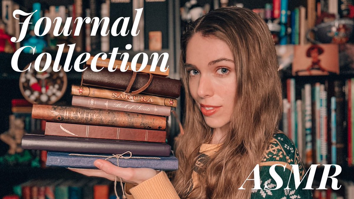 ShowerASMR's tweet image. New #ASMR video going through my collection of journals I never use.
youtu.be/QiUvTEaTkIM

#asmrsounds #journalcollection #asmrvideo