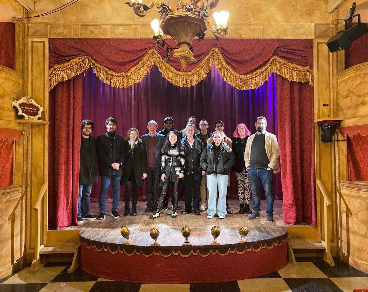 Really lovely photo of our composers at the unique Sands Film Theatre after the concert &amp; workshop of the magnificent <a href="/AldaDizdari/">Alda Dizdari</a> - part of Southwark International Music Festival.
So much looking forward to next year’s festival! 
❤️