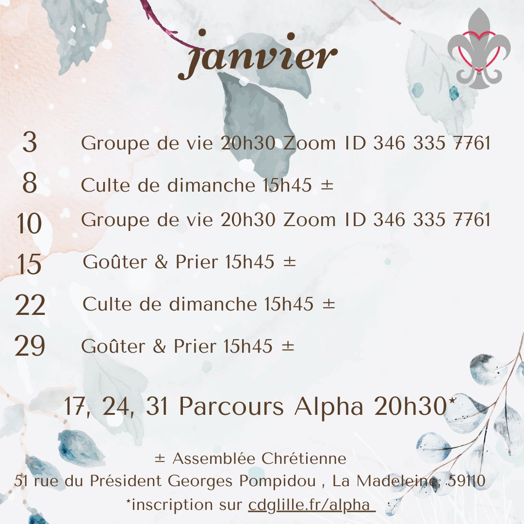 Coeur de Grâce Lille tweet media