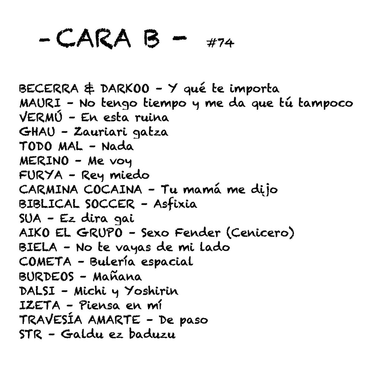 La cuesta de enero la convertimos en el subidón ↗️

⚡️go.ivoox.com/rf/101355917

Suenan 🔊 #BecerraDarkoo #GHAU #TodoMal #Merino #CarminaCocaina #BiblicalSoccer #SUA #Burdeos #Dalsi #IZETA y más!