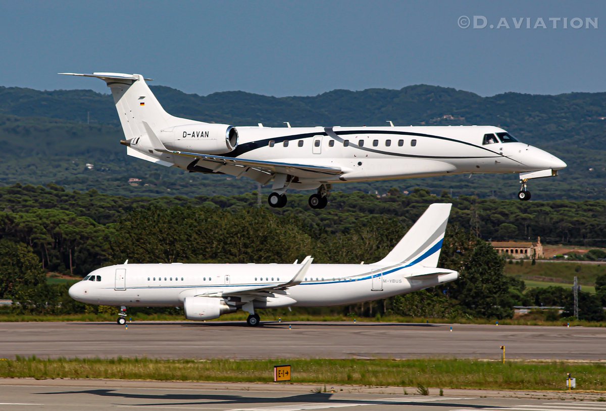 Doblete de privados con este Embraer Legacy 600 y A320CJ en Girona😎

@spottersbcnprat 
#aviation #spotting #Girona #Embraer #A320CJ #privateplanes