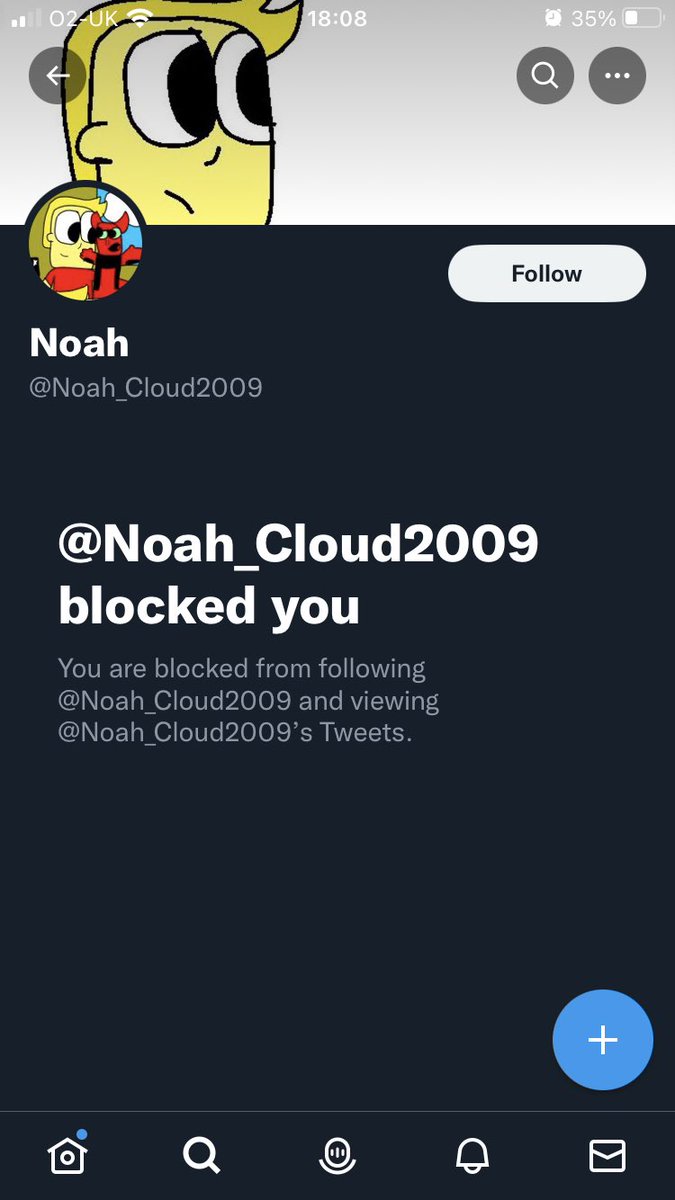 Ringer_Demon's tweet photo. Noah fucking blocked me 💀 https://t.co/RsPPM9TKV1