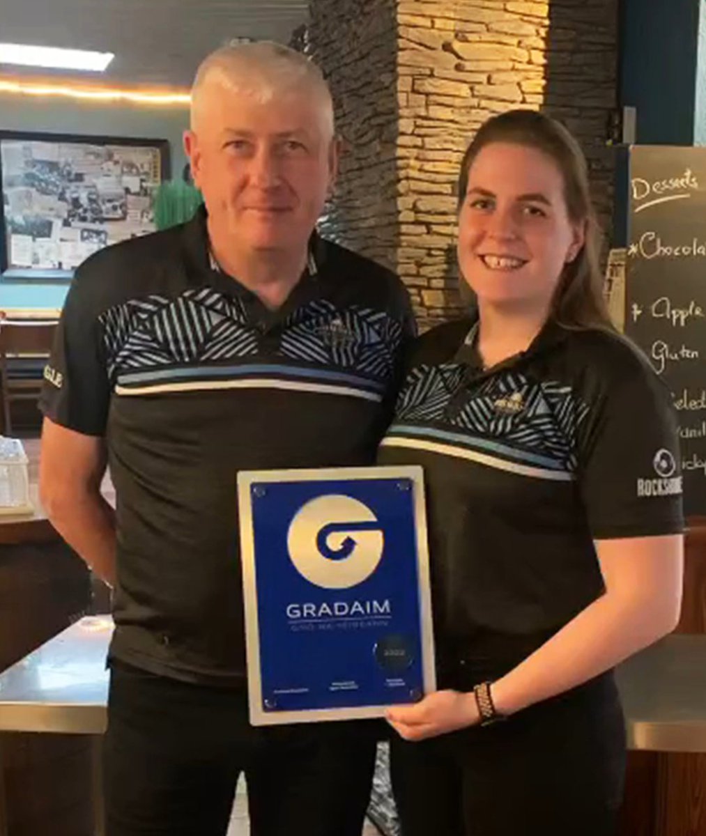 Gradaim Gnó na hÉireann 2022.

#paulgeaneysbar #daingeanuíchúis #GaeilgeAgusFáilte